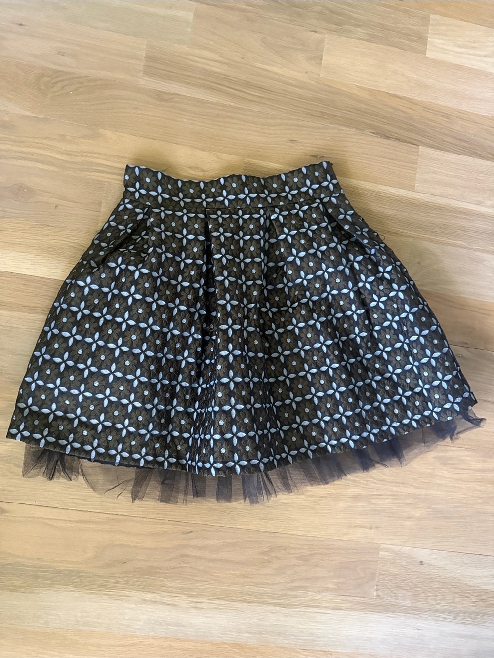 Miss Miss Jacquard Skirt